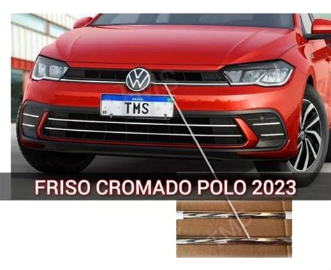 Friso Aplique Detalhe Cromado Grade Polo Mpi Tsi Msi