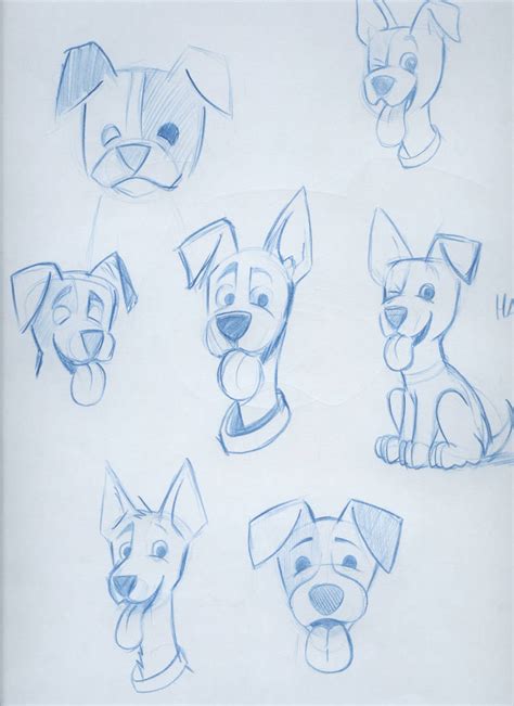 Cartoon Dog Sketch By Timmcfarlin On Deviantart