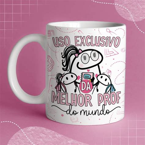 Caneca Flork Feliz Dia Do Professor Produtos Elo7