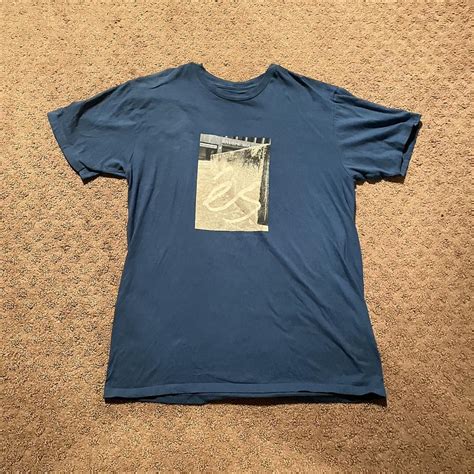 Mens Blue T Shirt Depop