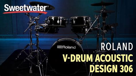 Roland V Drums Acoustic Design Vad Electronic Drum Kit Demo Youtube