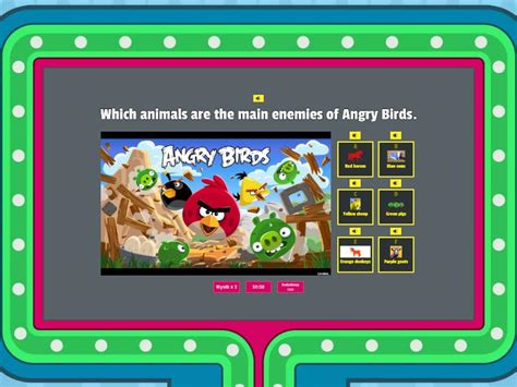 Angry Birds Quiz Game Show De TV