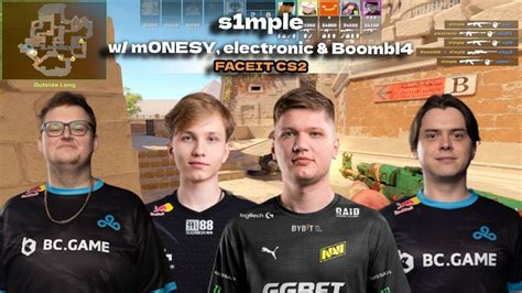 S1mple 88 HS 16 8 W M0NESY Electronic Boombl4 Vs FACEIT Ranked