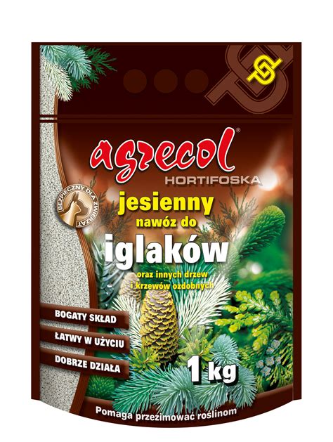 Nawóz do iglaków jesienny Hortifoska 1 kg AGRECOL AGRECOL Granulaty