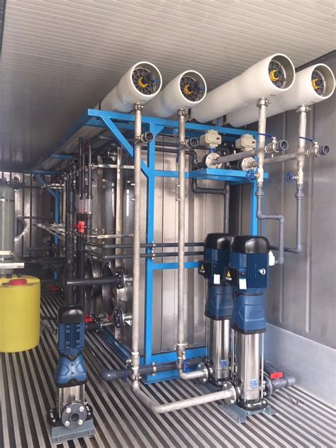 Tph Containerized Water Desalination Plant Green Water Treatment