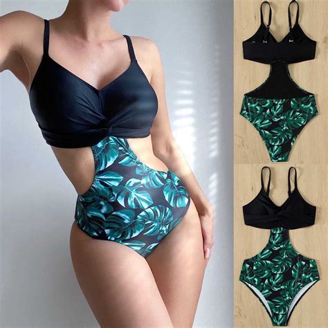 Sexy Bikinis For Women Piece Bikini Fashion Women Split Swimsuit Show