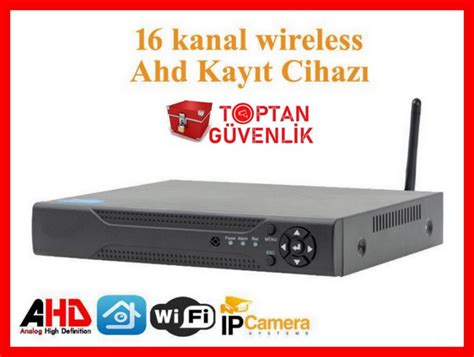 Kanal Mp Wireless Wifi Ahd H Br T Kamera Kayit C Hazi Arna