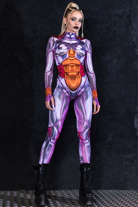 Pink Robot Costume Adult Halloween Costume Couple Cyborg Etsy