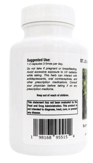 St Johns Wort Supreme™ 90 Capsules Healthy Habits Living