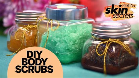 Diy Body Scrub How To Make Body Scrub At Home Femina Beauty Youtube