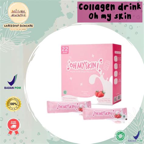 Jual Oh My Skin Collagen Drink Ready Siap Kirim Ecer Shopee Indonesia