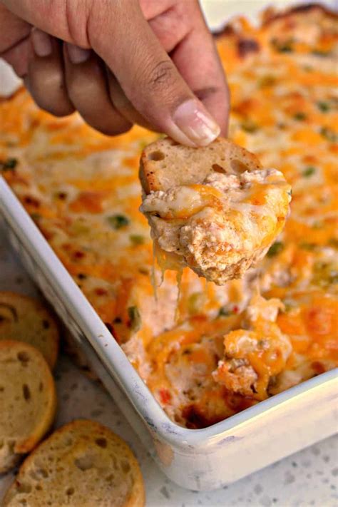 Crab Dip (the most scrumptious cheesy creamy party dip)