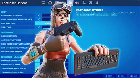 New BEST Keyboard Controller Fortnite Settings Sensitivity Season 3