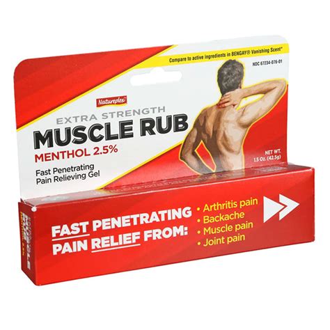 6 X Muscle Rub Topical Pain Relieving Cream Joint Menthol Sprain Analg ...