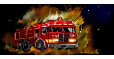 Drawing of Firetruck by Chaching - Drawize Gallery!