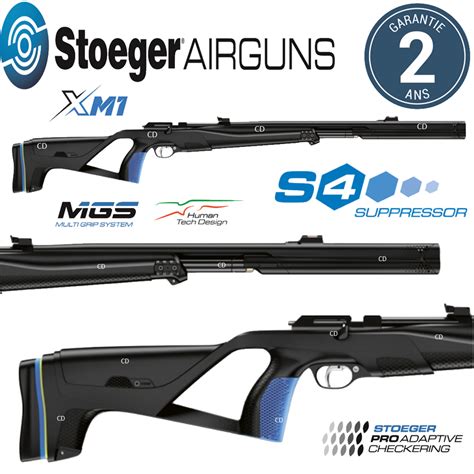 PACK CARABINE STOEGER AIRGUNS XM1 PCP 20 JOULES CARABINES AIR COMPRIME