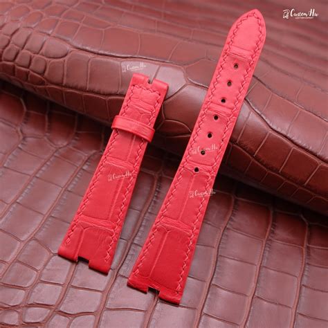 Patek Philippe Golden Ellipse Strap 21mm Alligator Leather Strap