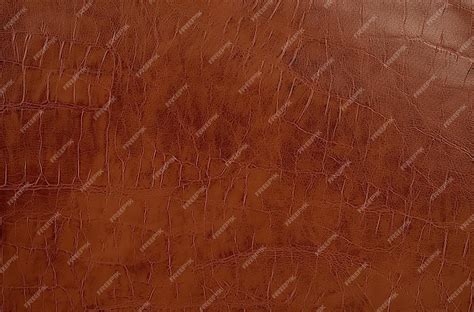 Premium AI Image | Dark Brown Leather Texture