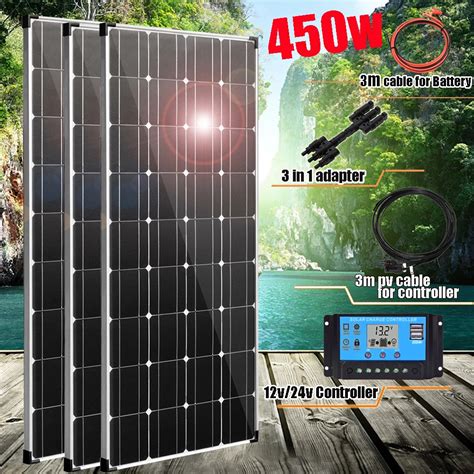 Panneau Solaire Kit Complet De Panneaux Solaires W W W