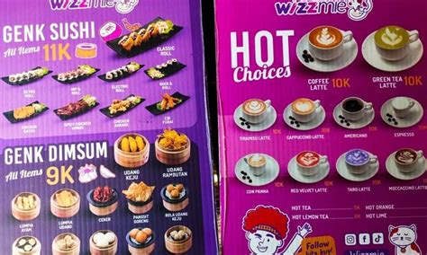 Menu Wizzmie Terbaru 2024 Banyak Pilihan