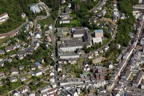 Luftbild Bad Ems Gebäudekomplex der ehemaligen Militär Kaserne in