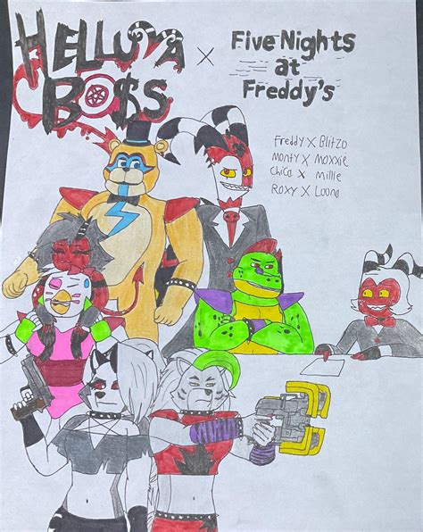 Helluva Boss X Fnaf By Itswesker On Deviantart