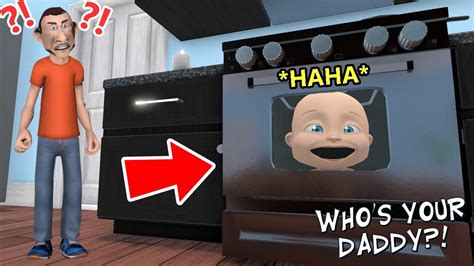 BABY AND DADDY PLAYING EXTREME HIDE AND SEEK In WHO S YOUR DADDY YouTube