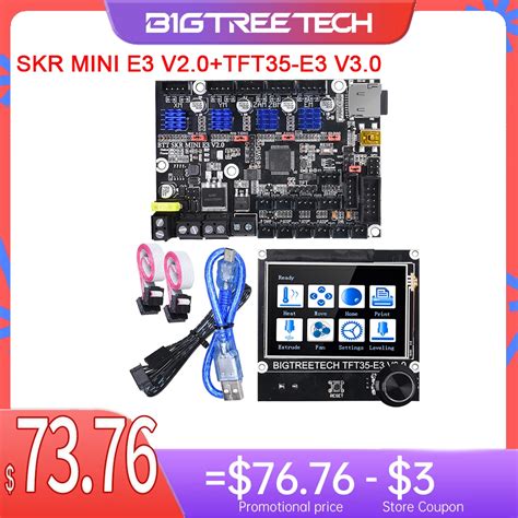 BIGTREETECH SKR MINI E3 V2 0 Control Board TFT35 E3 V3 0 Screen Ender 3