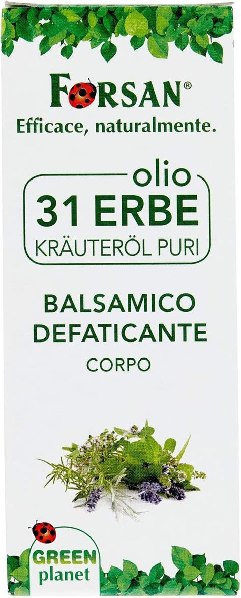 La Tradizione Erboristica Forsan Olio Erbe Balsamico Defaticante