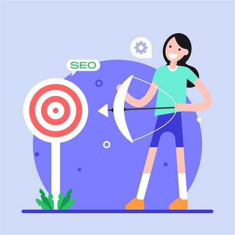 SEO Targeting and Goal 4824758 Vector Art at Vecteezy