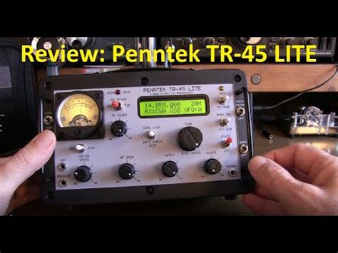 363 Ham Radio Review The Penntek TR 45 Lite 5 Band 5 Watt CW