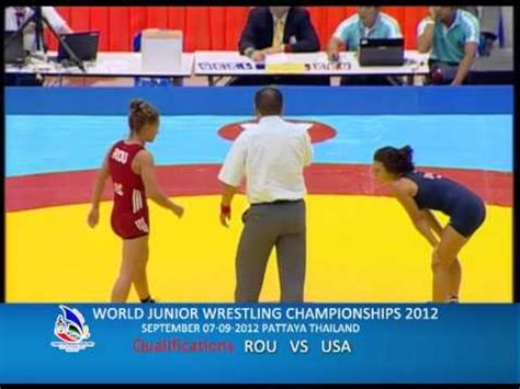 WORLD JUNIOR WRESTLING CHAMPIONSHIPS 2012 ROU VS USA YouTube