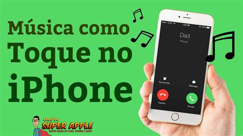 Músicas Como Toque no iPhone Super Dica YouTube