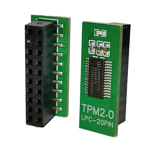 Buy TPM2 0 20Pin TPM Module LPC TPM 2 0 Trusted Platform NEW V4P8