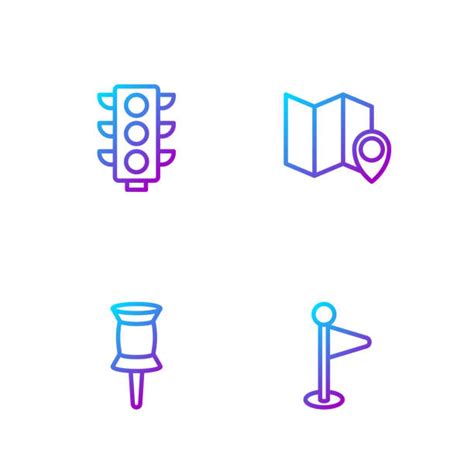 Ampel Drücken - Illustrationen und Vektorgrafiken - iStock