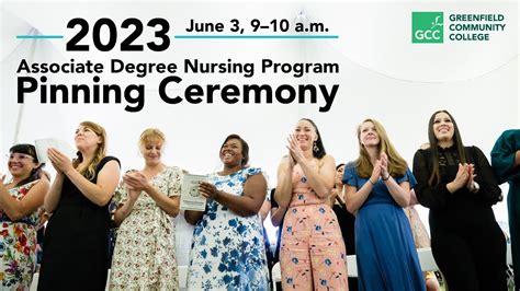 Associate Degree Nursing Program Pinning Ceremony Youtube