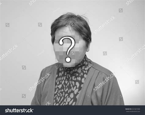 Image Mysterious Person Mosaic Question Mark Stock Photo Edit Now