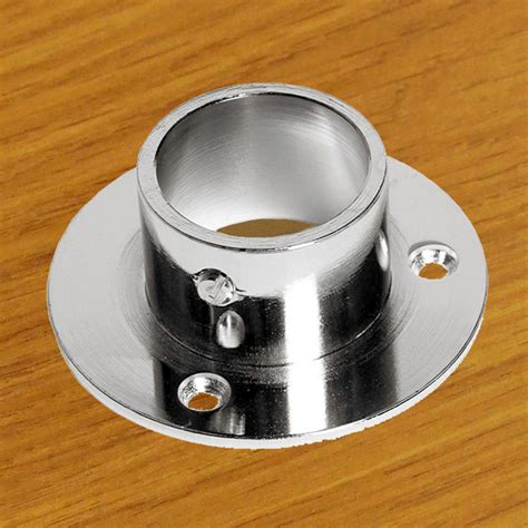 Chrome Socket Fixing For Chrome Tubing Uni Shop Slatwall Panels