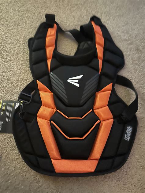 Easton Elite X Catchers Chest Protector ONLY New Open Box Orange