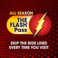 THE FLASH Pass | Six Flags Fiesta Texas