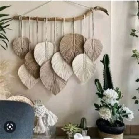 Jual Hiasan Macrame Daun Ukuran Jumbo Shopee Indonesia