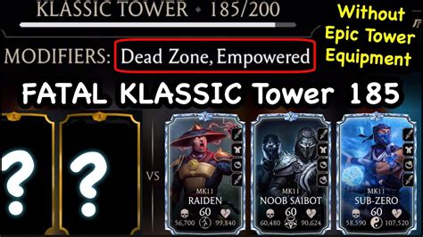 Mk Mobile Klassic Fatal Tower 185 Youtube