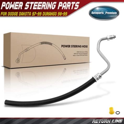 Power Steering Return Line Hose Assembly For Dodge Dakota 97 99 Durango 98 99 Ebay