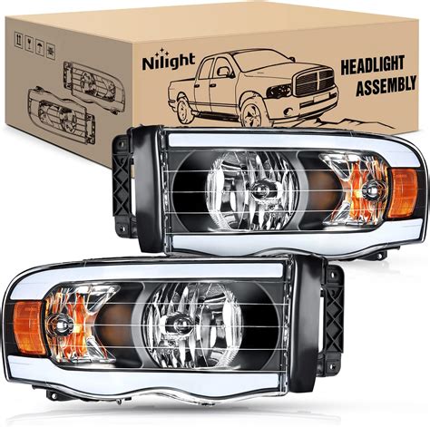 Amazon Nilight Headlights Assembly Led Drl For Dodge Ram