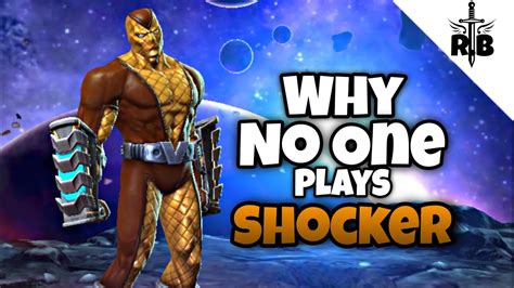 This Is Why No One Plays Shocker In Marvel Contest Of Champions Mcoc Champion Review Youtube