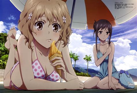 Hd Wallpaper Anime Girls Hanasaku Iroha Matsumae Minko Nako