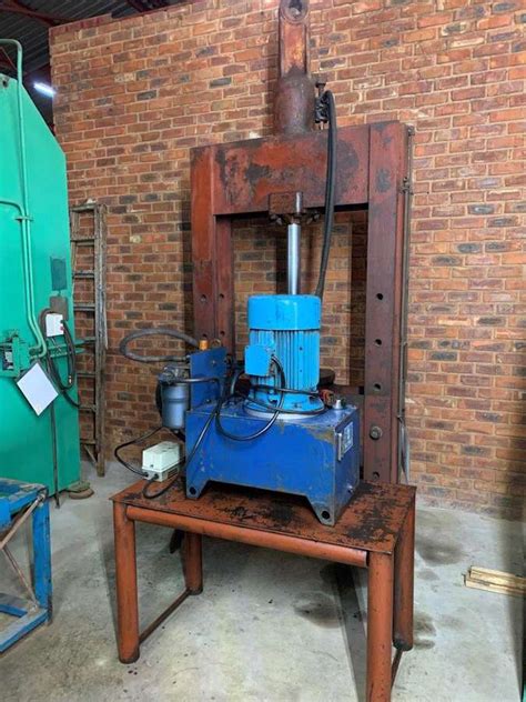 Used Machine Ton Hydraulic H Frame Press Th Machine Tools