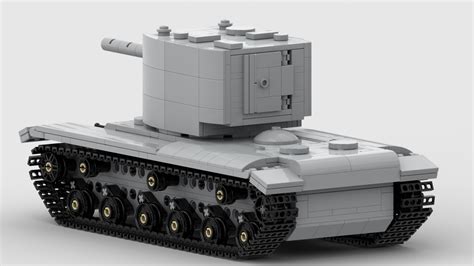 LEGO Tank Custom Instructions KV 2