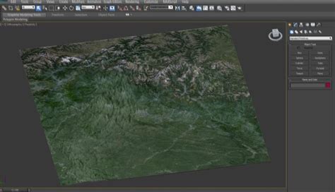 Creating a Highly Detailed 3D Terrain in 3Ds Max with Google Earth ...