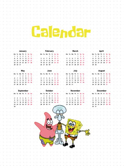 Agenda Bob Esponja Petrasv